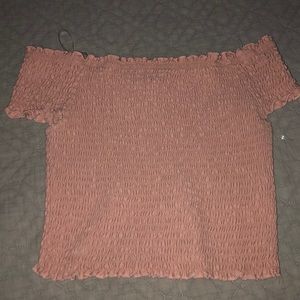 Blush Pink Fitted Crop Top!